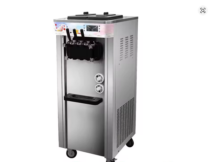 SIHAO Commercial Ice Cream Maker Machine: 20L-28L/Hour Capacity